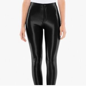 American Apparel Black Disco Pants, Sz L